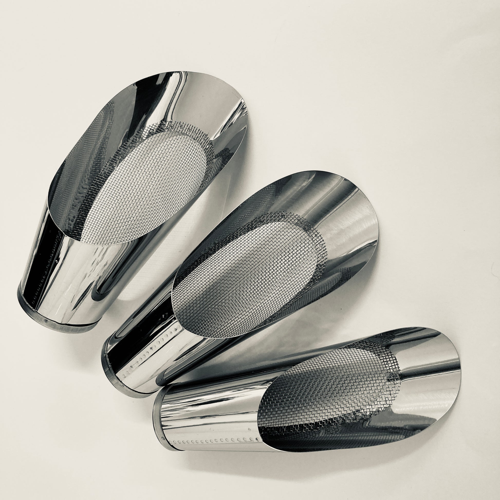 Bonsai Soil Sieve Scoops made in Japan Stainless Steel | Bonsai Better