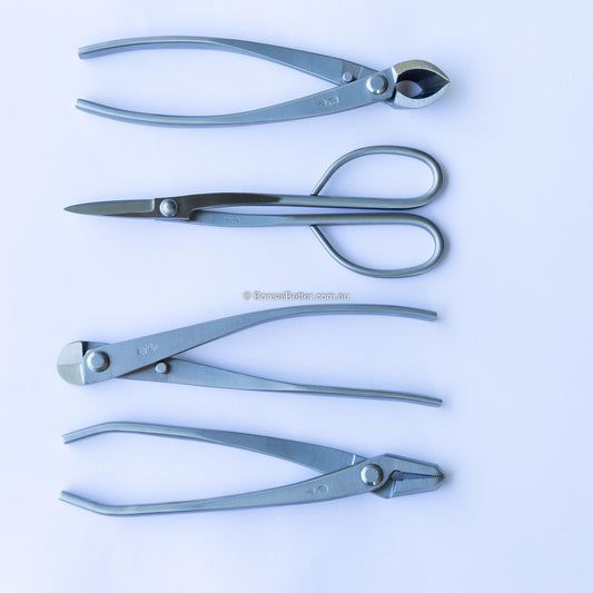 Stainless Steel Bonsai Tool Kit 4 Piece