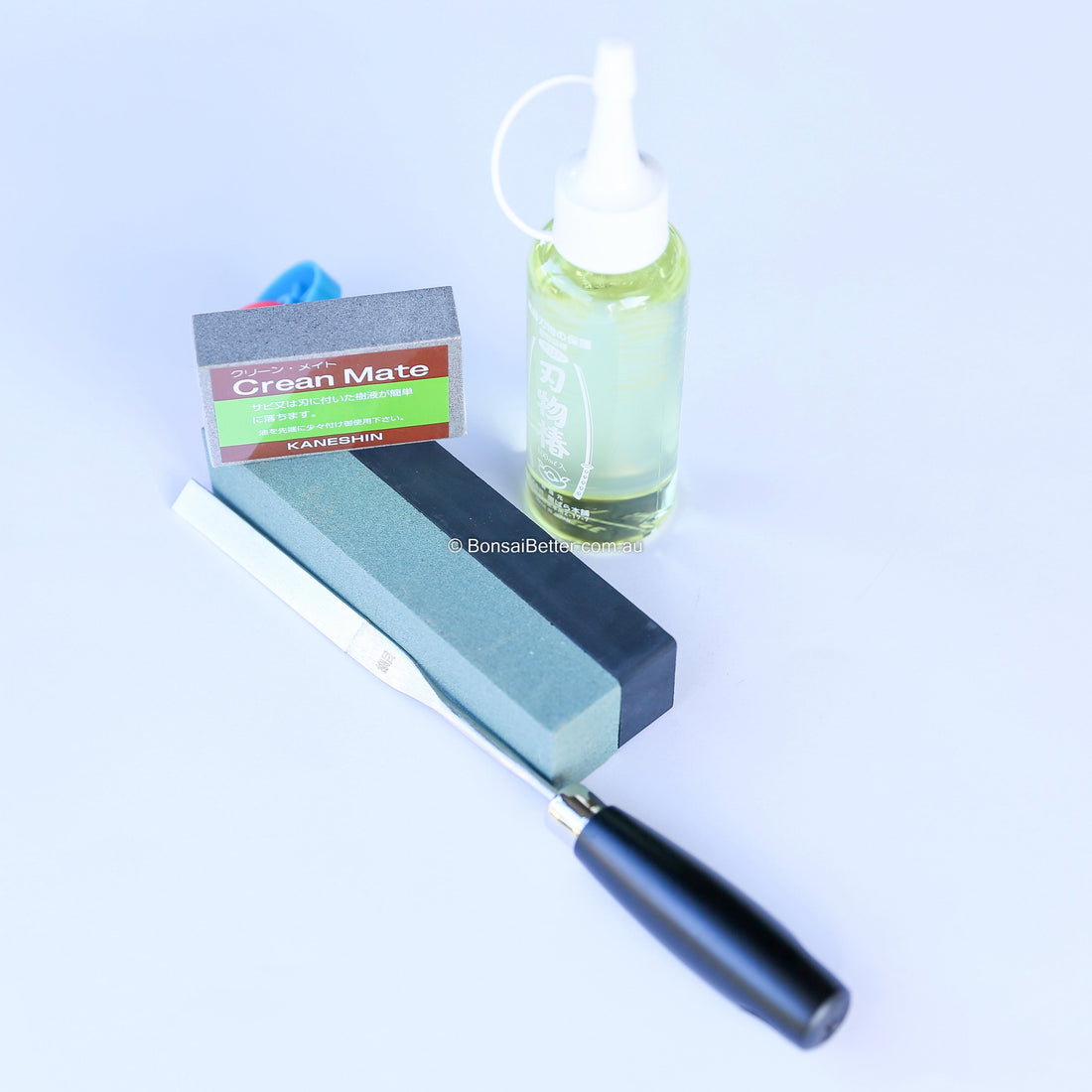 Bonsai Tool Maintenance and Sharpening Kit