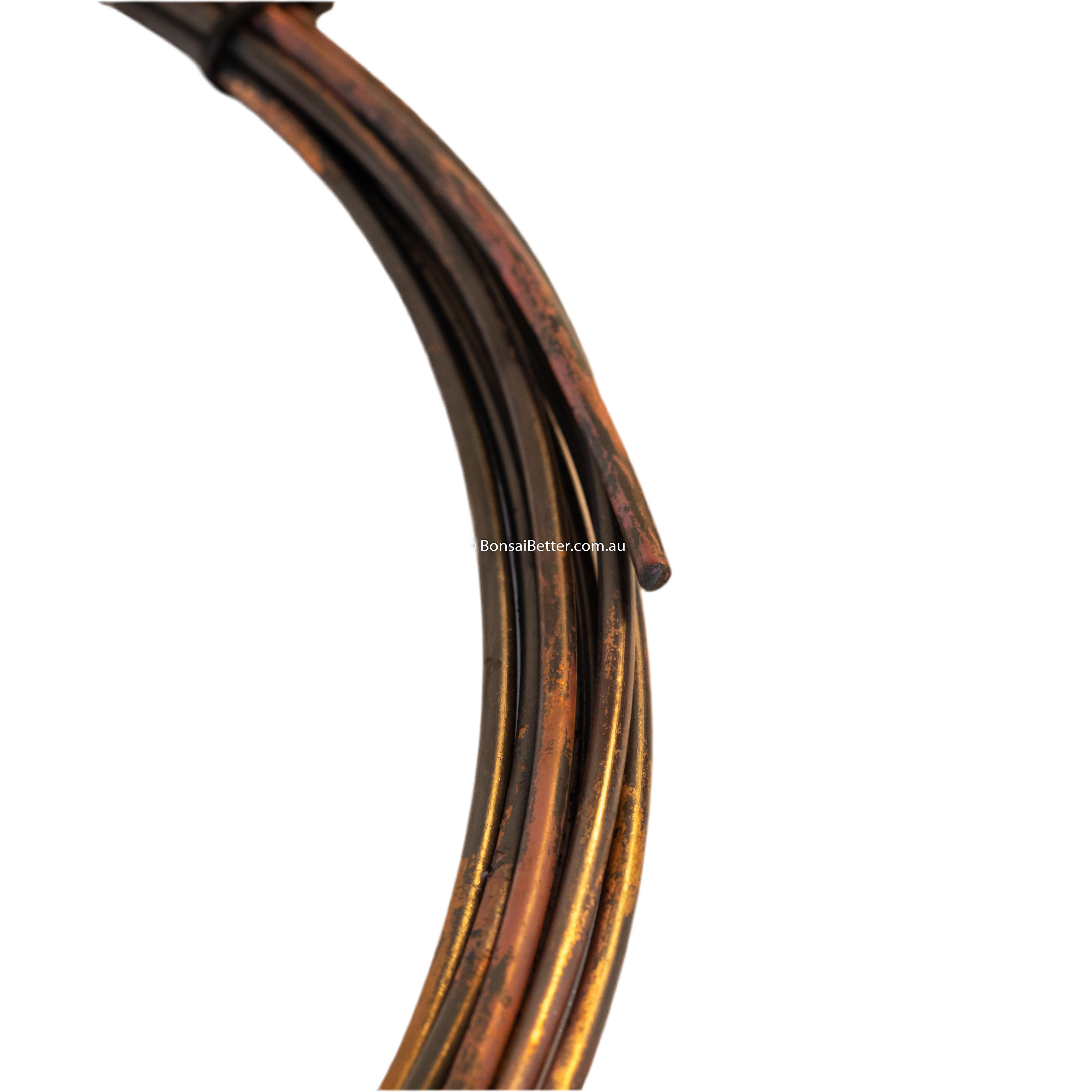 Annealed copper bonsai wire 1k roll 16 gauge