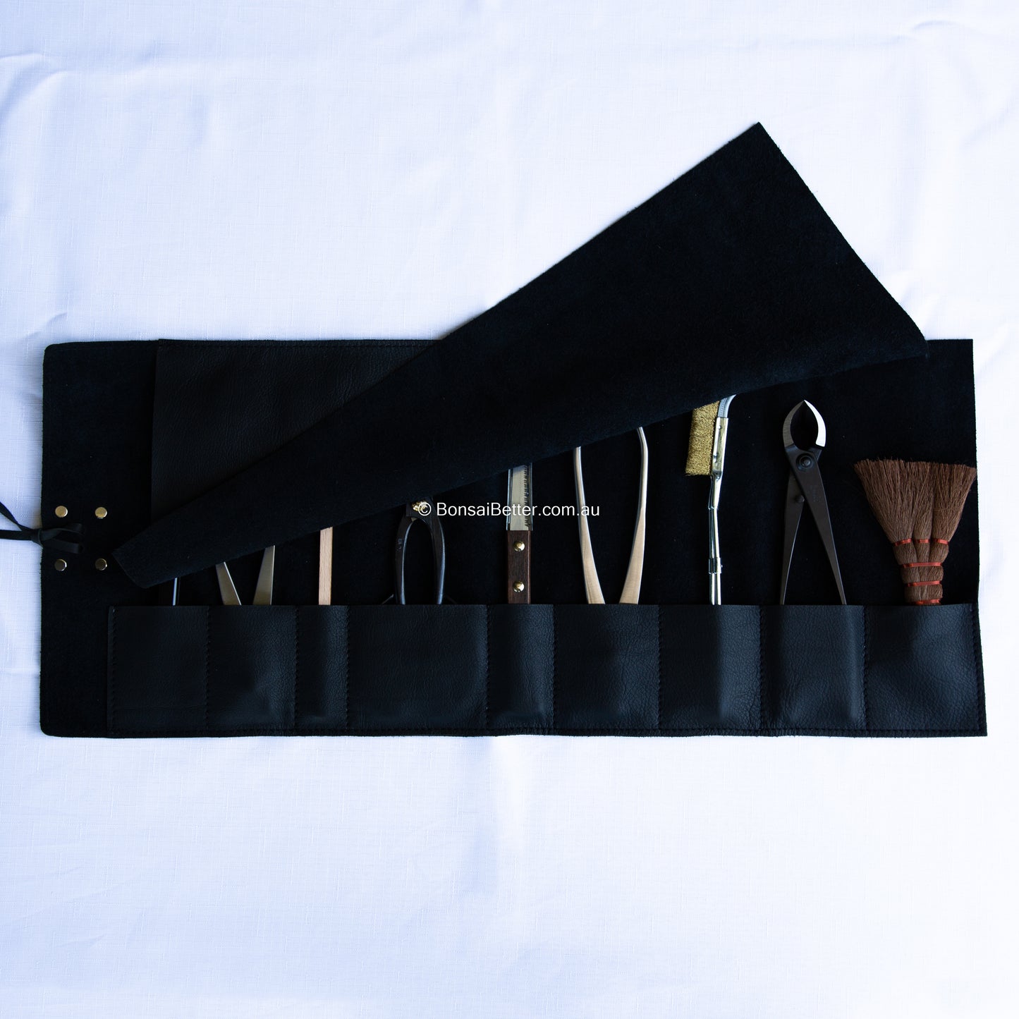 Genuine Leather Bonsai Tool Roll