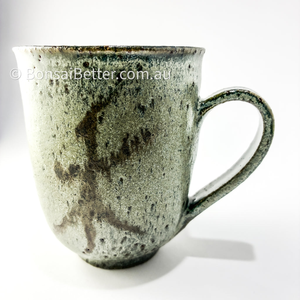 Handmade Ceramic Coffee Mug – Japanese Tree Kanji