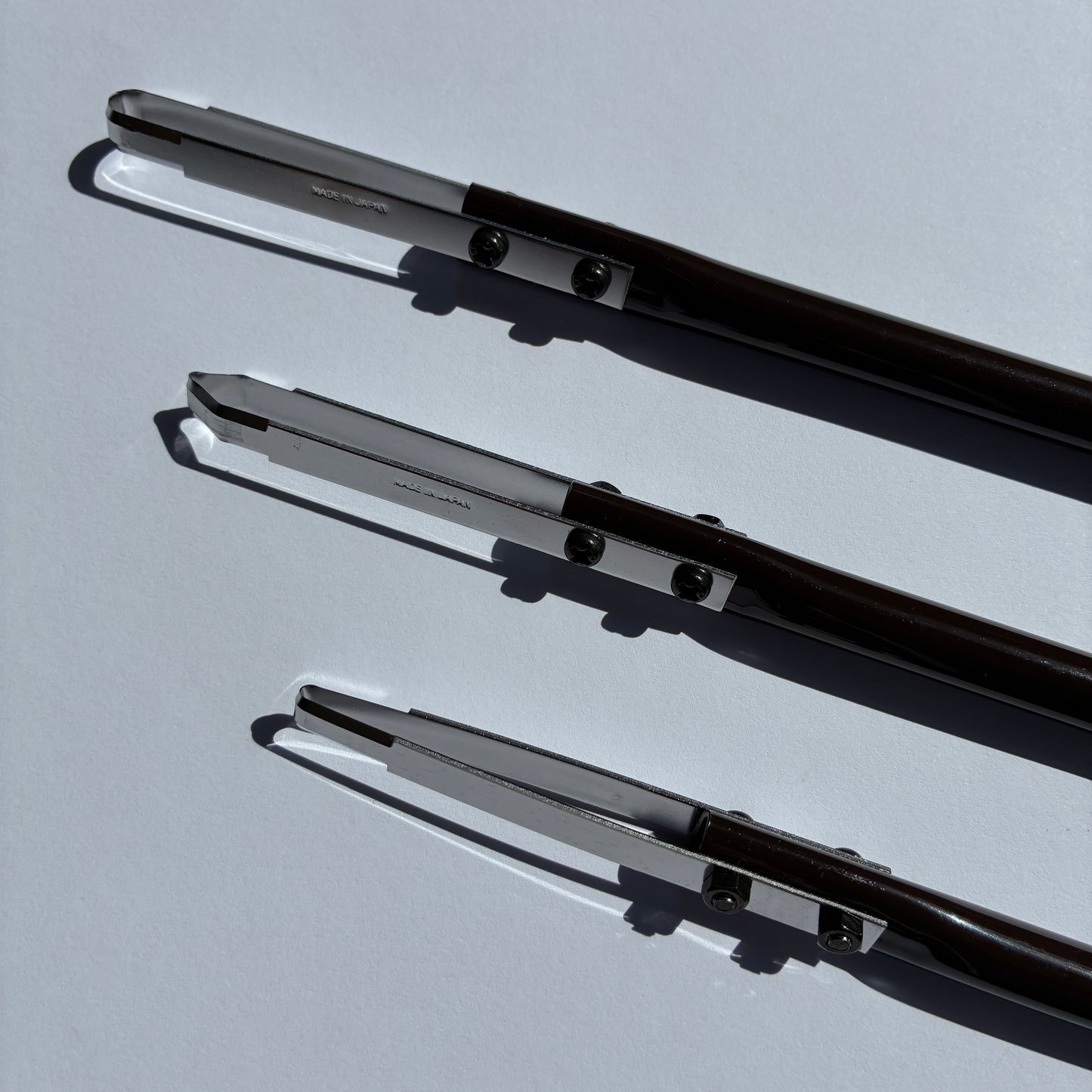 Japanese Bonsai Jin Shari Set Double Edged Deadwood Tools 3pc