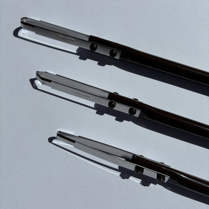 Japanese Bonsai Jin Shari Set Double Edged Deadwood Tools 3pc