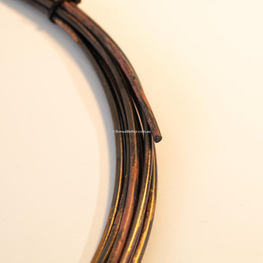 Annealed copper bonsai wire 500g roll 18 gauge | bonsai better